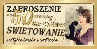 Image de Invitations pour l'anniversaire du Z61 (lot de 10) - AbCard