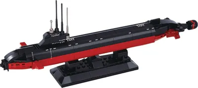 Produktbild von Sluban M38-B0391 - Konstruktionsspielzeug - Aircraft Carrier - Atom U-Boot