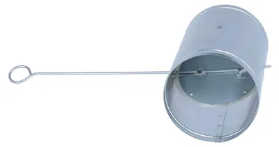Produktbild von Luftklappe mit Stabregler, Silikon-Dichtlippe, Ø 150 mm