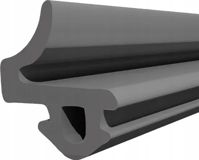 Produktbild von DQ-PP Fensterdichtung | Schwarz | 10 m | S-835X | Für VEKA PVC Fenster | Gummidichtug Dichtband | Kunststofffensterdichtungen