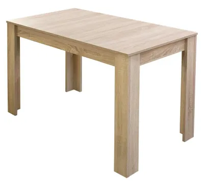 Produktbild von Ausziehtisch Eiche sägerau Küchentisch Esstisch 110/150x60cm