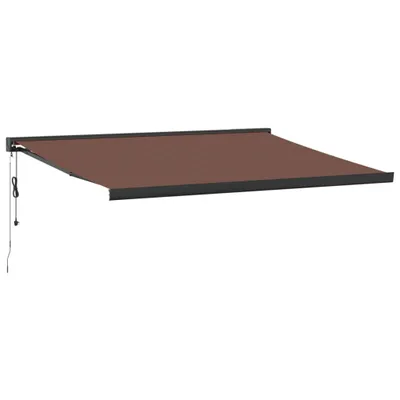 Zdjęcie produktu dla vidaXL Automatyczny ręczny brązowy 400x300 cm