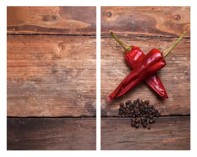 Obrázok produktu pre WENKO sklenené krycie dosky Pepper sada 2 krycích dosiek na sporák Krycia doska na sporák Ochrana kuchyne