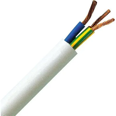 Produktbild von KOPP Schlauchleitung H05VV5-F 3 G 1.50 mm² Weiß Kopp 151825002 25 m