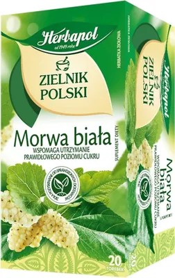 Zdjęcie produktu dla Herbata Morwa biała 2g x 20 szt. Zielnik Polski