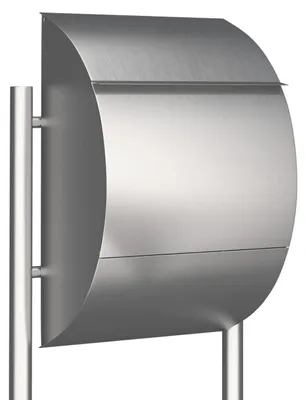 Produktbild von Standbriefkasten Jumbo in Edelstahl