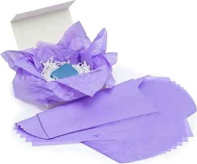 Obrázok produktu pre Dekoračný papier 20 g 38 x 50 cm Fialová Klasický – dekoratívny – 100 listov