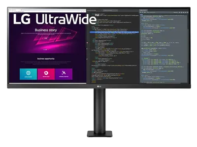 Produktbild von LG 34WN780-B Computerbildschirm 86,4 cm (34 Zoll) 3440 x 1440 Pixel UltraWide Quad HD LED Schwarz