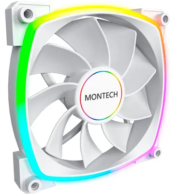 Zdjęcie produktu dla Montech RX140 PWM, Wentylator, 14 cm, Biały