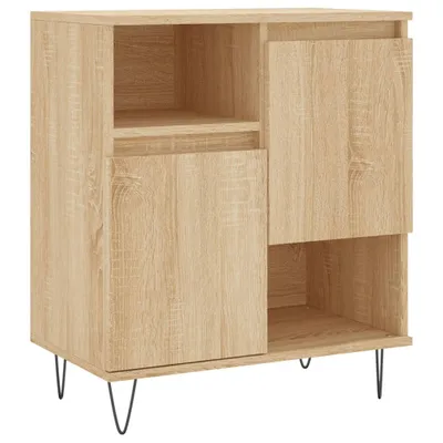 Produktbild von "SALE 2026"Sideboard - elegante Design - Mehrzweckschrank - Sonoma-Eiche 60x35x70 cm Holzwerkstoff - Kommoden DE7898799