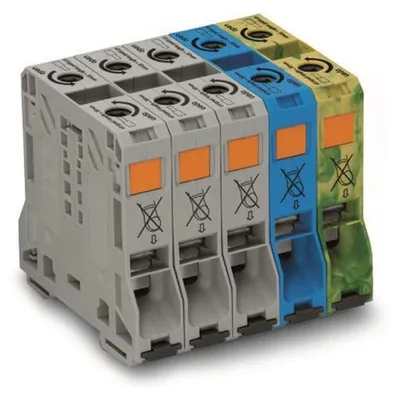 Immagine prodotto di Set trifase 50qmm - Morsettiera 5-p 10 ... 50 mm² 285-159