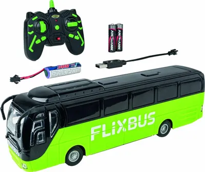 Image de TAMIYA-CARSON Modellbau GmbH & Co. RC 2,4 GHz Flixbus 1:64 RTR