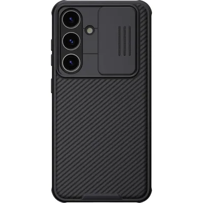Produktbild von Nillkin Samsung Galaxy S24 CamShield Pro Hülle mit Kameraschutz - Schwarz