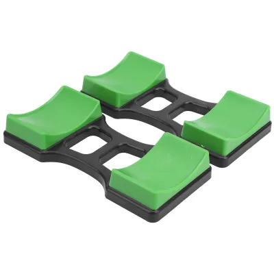 Obrázok produktu pre 1 pár Home Dumbbell Frame Standing Prevent Roll Dumbbell Rack Holder 100KG Bearing L