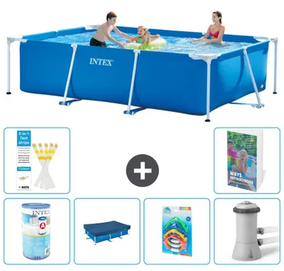 Produktbild von Rechteckiger Frame Pool - 300x200x75 cm - 7-teilig  S19
