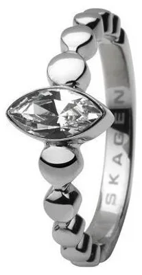 Image de Skagen Bague Femme Argent JRSS005, Taille de la bague:49 (15.7) SS5 M6