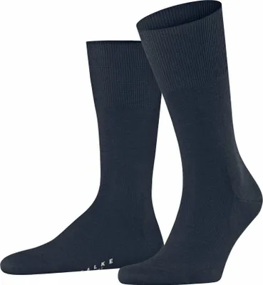 Produktbild von FALKE Airport Merino-Socken Herren space blue 47-48