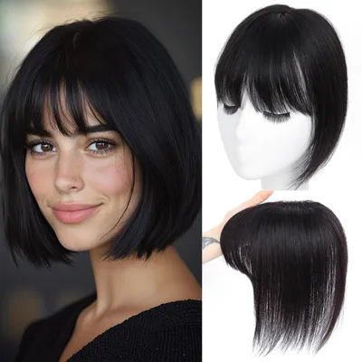 Productafbeelding van Haartoppen 100% Menselijk Haar voor Pruiken 25 cm