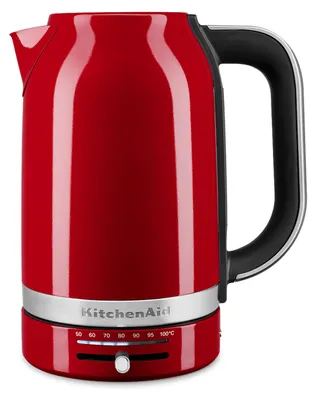 Produktbild von KitchenAid 5KEK1701EER Wasserkocher 1,7 l 2400 W Schwarz, Rot, Edelstahl