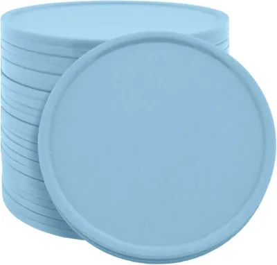 Obrázek produktu pro CombiCraft Blank Plastové mince Ø35mm Světle modrá - 100 kusů
