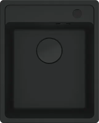 Produktbild von Franke Maris MRG 610-37 A Black Matt Collection - 114.0659.123 Granitspüle