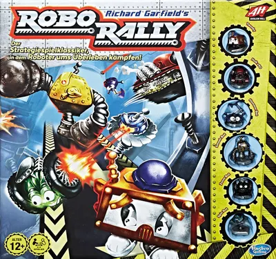 Produktbild von Hasbro Robo Rally - deutsch - Brettspiel