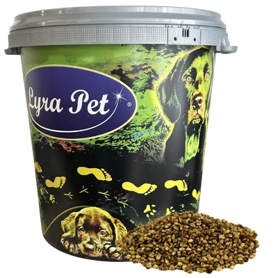 Produktbild von 10 kg Lyra Pet® Hanfsamen in 30 L Tonne