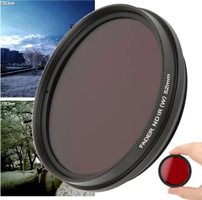 Produktbild von FOTGA Einstellbarer Infrarotfilter, praktisch integriert für die Erstellung von IR-Fotografien, 52 mm