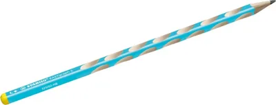 Produktbild von Schmaler Dreikant-Bleistift für Linkshänder - STABILO EASYgraph S in blau - 6er Pack - Härtegrad HB