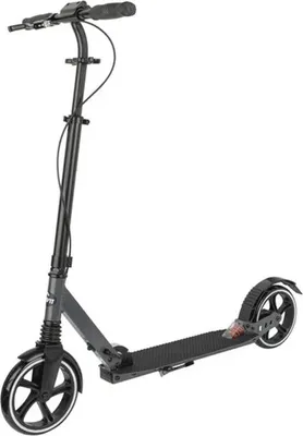 Produktbild von CRIVIT Big-Wheel-Scooter mit großen Rollen schwarz Roller Tretroller