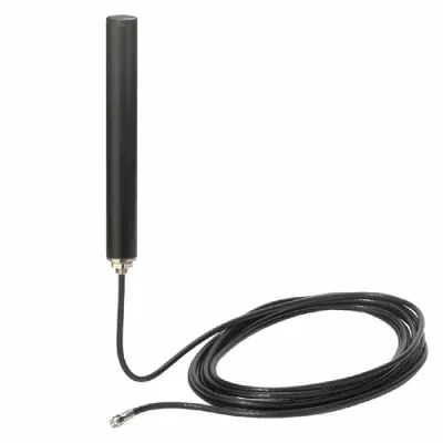 Zdjęcie produktu dla Siemens 6NH9860-1AA00, 50 Ω, 800, 850, 900, 1800, 1900, 2600 MHz, Antena kierunkowa, Męska, Polaryzacja pionowa, Czarny