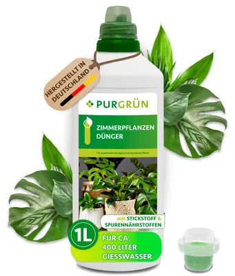 Produktbild von Purgrün Zimmerpflanzen-Dünger 1 Liter
