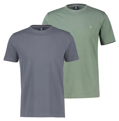 Produktbild von LERROS Herren T-Shirt Rundhals O-Neck | 2 Stück | 8207