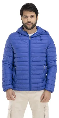 Immagine prodotto di Giubbotto da uomo con cappuccio e zip Basic