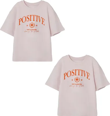 Produktbild von NAME IT T-Shirt 2er-Set Kurzarm Baumwolle Shirt Größe: 134-140
