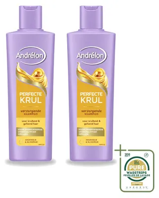 Zdjęcie produktu dla 2 sztuki szamponu Andrélon Perfecte Krul - 250 ml - zestaw ekonomiczny
