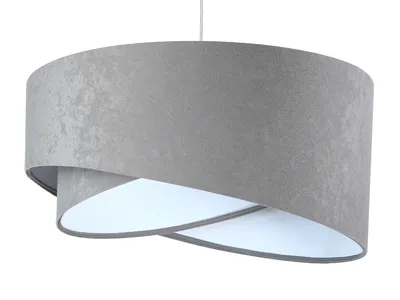 Zdjęcie produktu dla Lampa wisząca GEMSTONE szara/biała