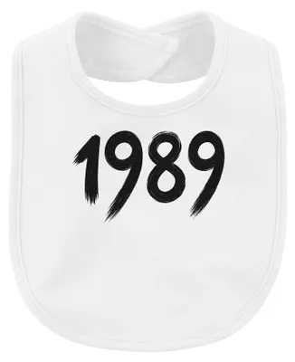 Productafbeelding van 1989 - Geboortejaar. Legendarisch. Verjaardagscadeau. Vintage. Sarcasme. Babylapje, wit