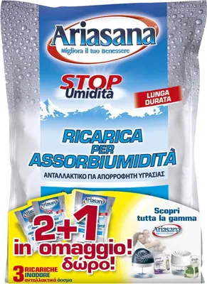 Image de Ariasana 945801 Absorbant ménager & recharge Absorbeur (recharge) Absorbeur d'humidité & et d'odeurs