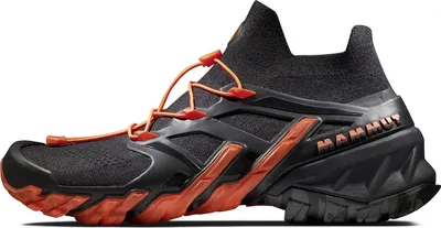 Produktbild von Mammut Aegility Pro Mid sportlicher Schnürer Schwarz