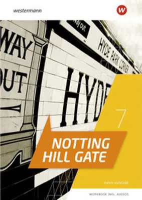 Immagine prodotto di Notting Hill Gate 7. Workbook. Basis-Ausgabe mit Audio-Download