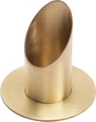 Produktbild von Kerzenhalter Kerzenständer Gold Für Kommunionkerze Taufkerzen Stabkerzen 2832