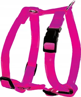 Image de ZOLUX harnais de chien en nylon, réglable, 25mm, fuchsia