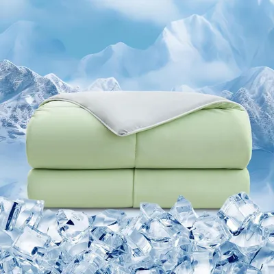 Productafbeelding van Zomerdeken - Koel deken - Koel slapen - Arc Chill technologie - 200 x 210 cm - Groen