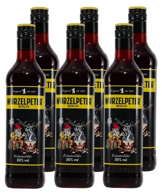 Produktbild von Wurzelpeter - Kräuterlikör (6 x 0,7L)