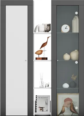 Produktbild von xonox.home TV-Element ORION weiß Nachbildung B/H/T: 102x141x27 cm