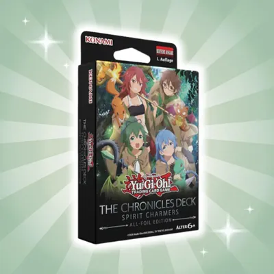 Produktbild von Yu-Gi-Oh! The Chronicles Deck – Spirit Charmers | All-Foil Edition | Deutsch | 1. Auflage |
