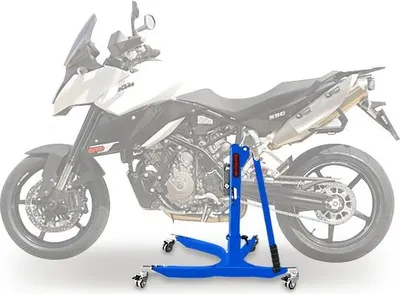 Zdjęcie produktu dla Stojak centralny CS Power Classic do KTM 990 Supermoto SM T 09-12 niebieski