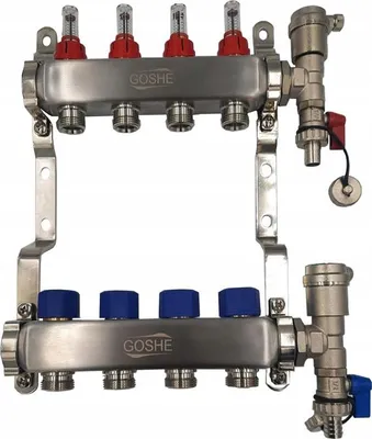Immagine prodotto di Collettore Goshe A 3 Circuiti In Acciaio Inox