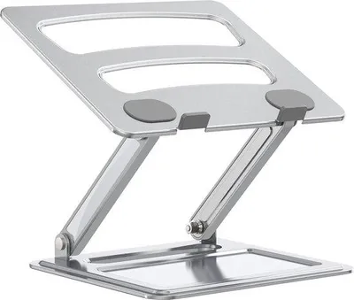 Produktbild von Famanu Laptopständer Verstellbar - Mit Wärmeventilation - 11-17,3 Zoll - Silber